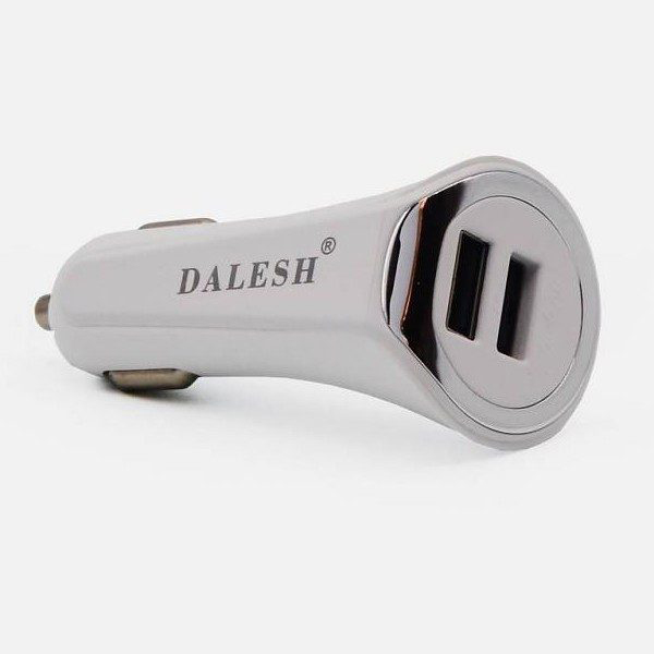 شارژر فندکی CAR CHARGER DALESH 2 USB 2.4 A DLS-C112U
