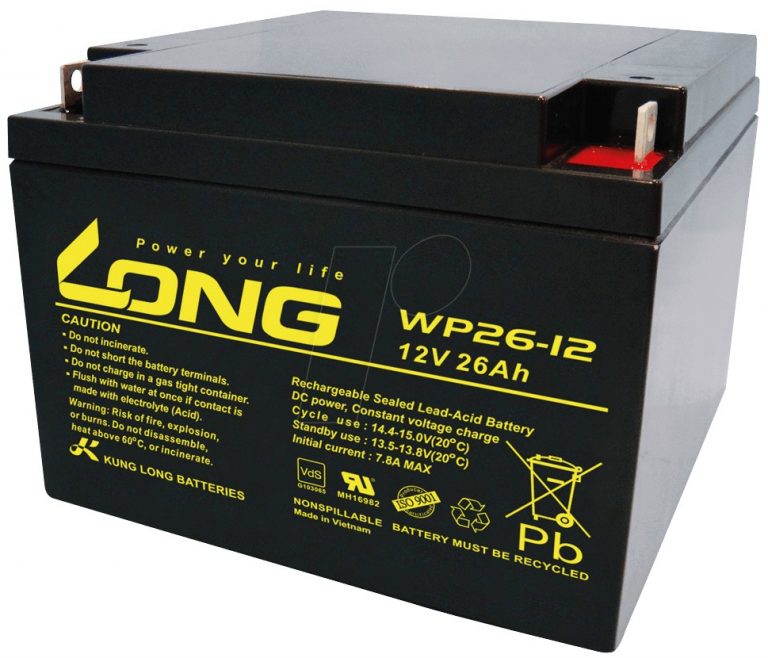 LONG 12V-26A UPS Battery