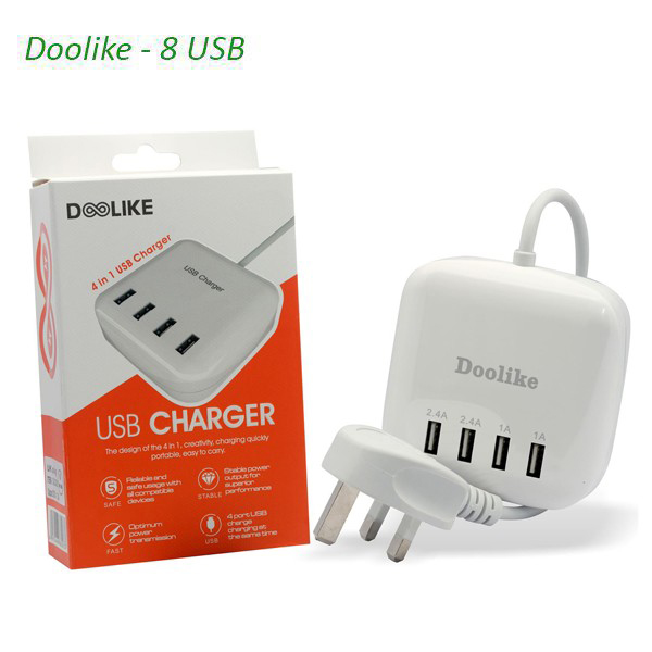 شارژر دولایک Doolike CDA21 4 USB